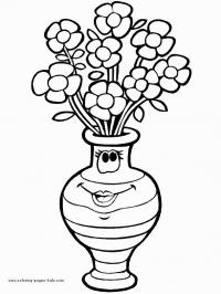 Ромашки в улыбающейся вазе 